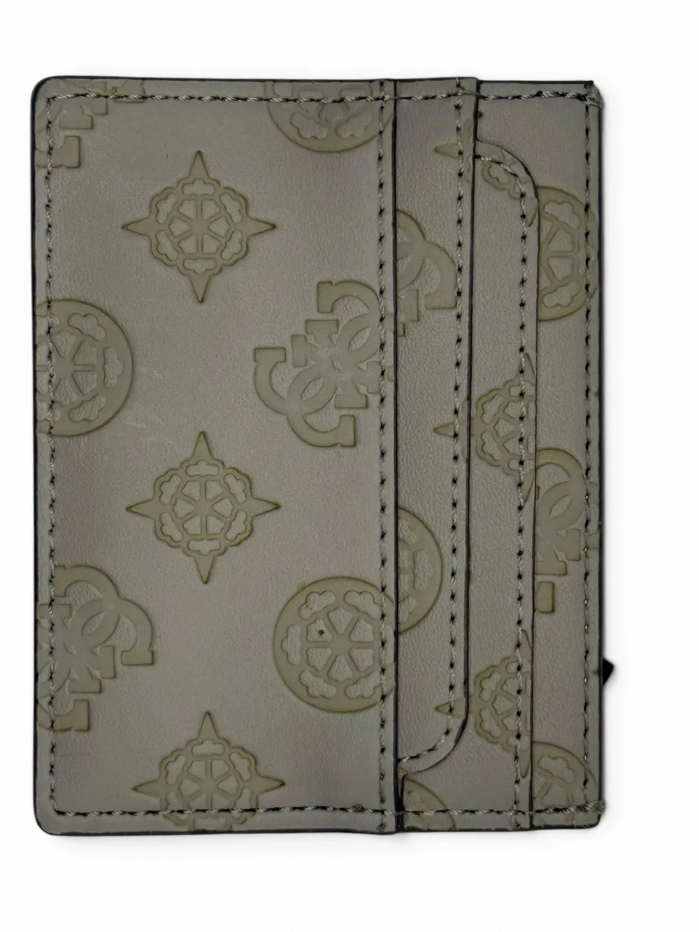 GUESS Est. 1981 Embossed Logo Card Holder Wallet